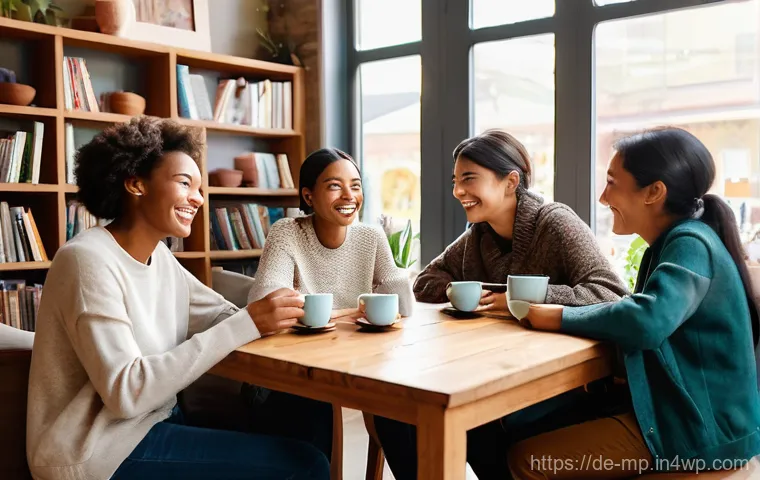 회원 참여를 유도하는 마이크로커뮤니티 운영법 - **Authentic Connections in a Cozy Niche:**
    A diverse group of adults and young adults (over 15 y...