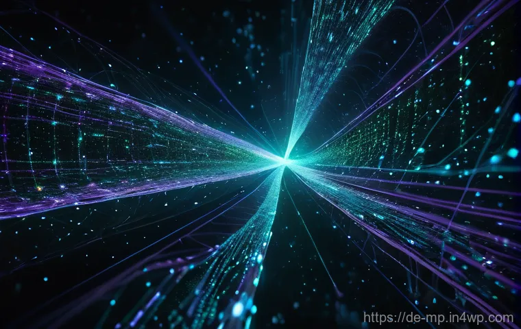 마이크로커뮤니티에서의 데이터 관리 - **Prompt 1: The Silent Digital Weave**
    "A vibrant, cinematic scene depicting a diverse group of ...
